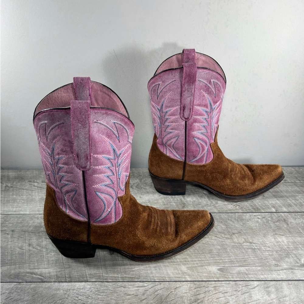 Junk Gypsy by Lane Dirt Road Dreamer Pink Cowgirl Cowboy Women’s Boots Size 9